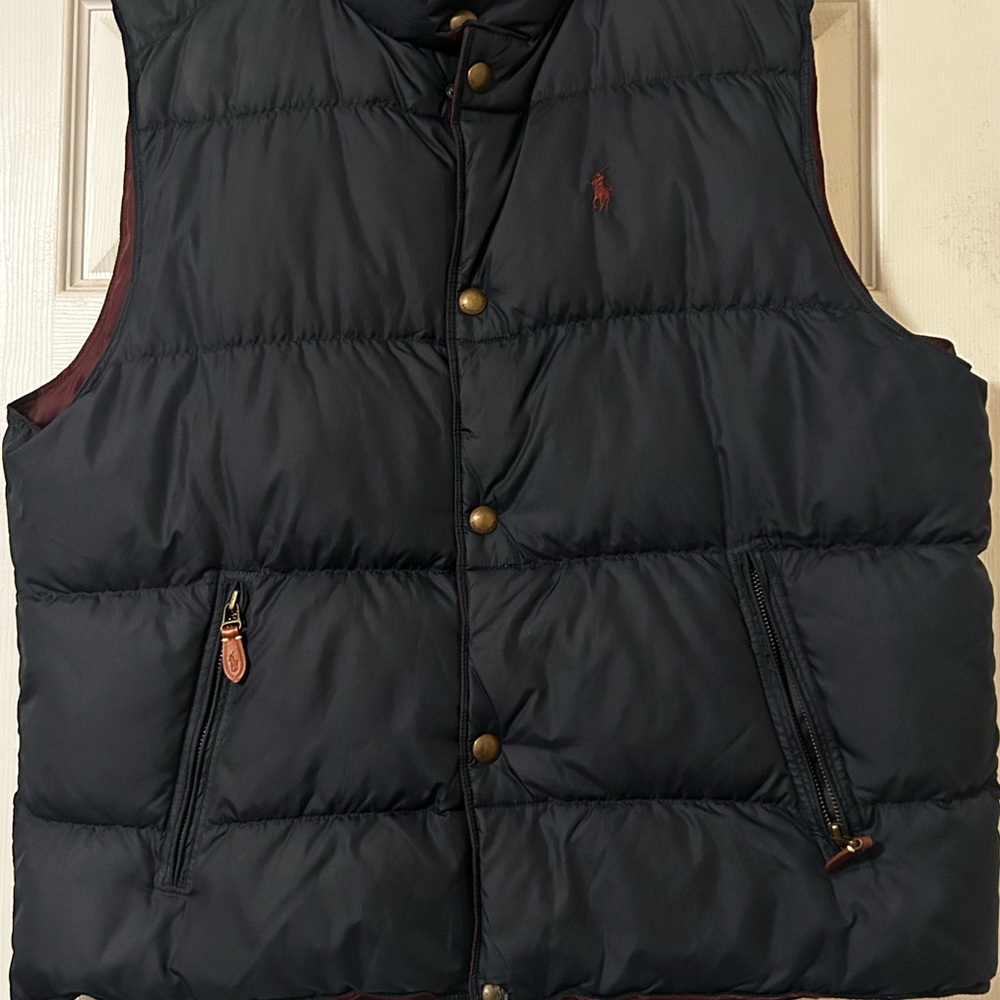 Black Quilted Puffer Vest with Insulation